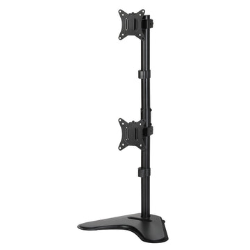Artiss Vertical Dual Monitor Stand Freestanding Black
