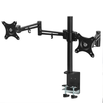 Artiss Dual Monitor Arm Desk Mount Fully Adjustable Black