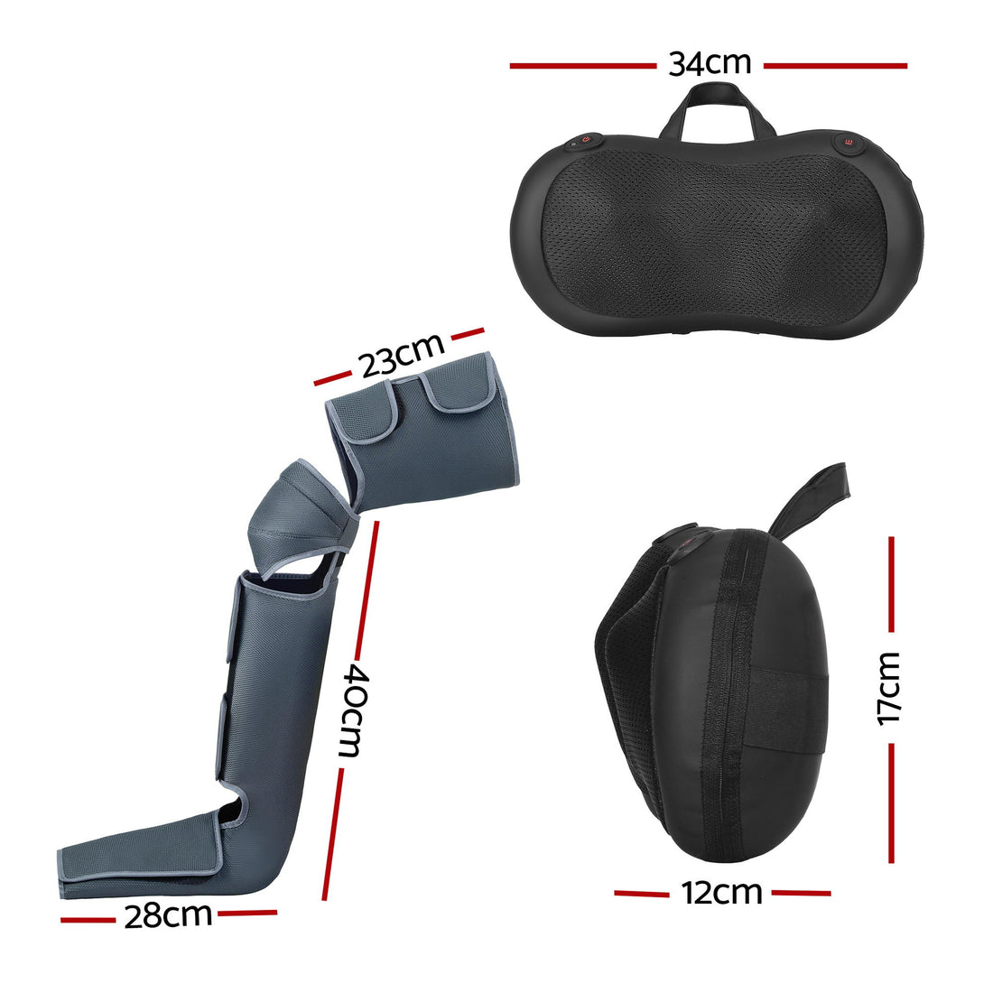 Livemor Leg Foot Massager with Air Compression and Neck Massager