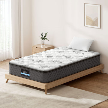 Giselle Bedding Pillow Top Mattress Medium Firm King Single