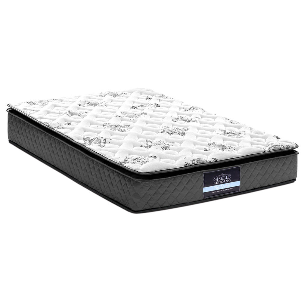 Giselle Bedding Pillow Top Mattress Medium Firm King Single