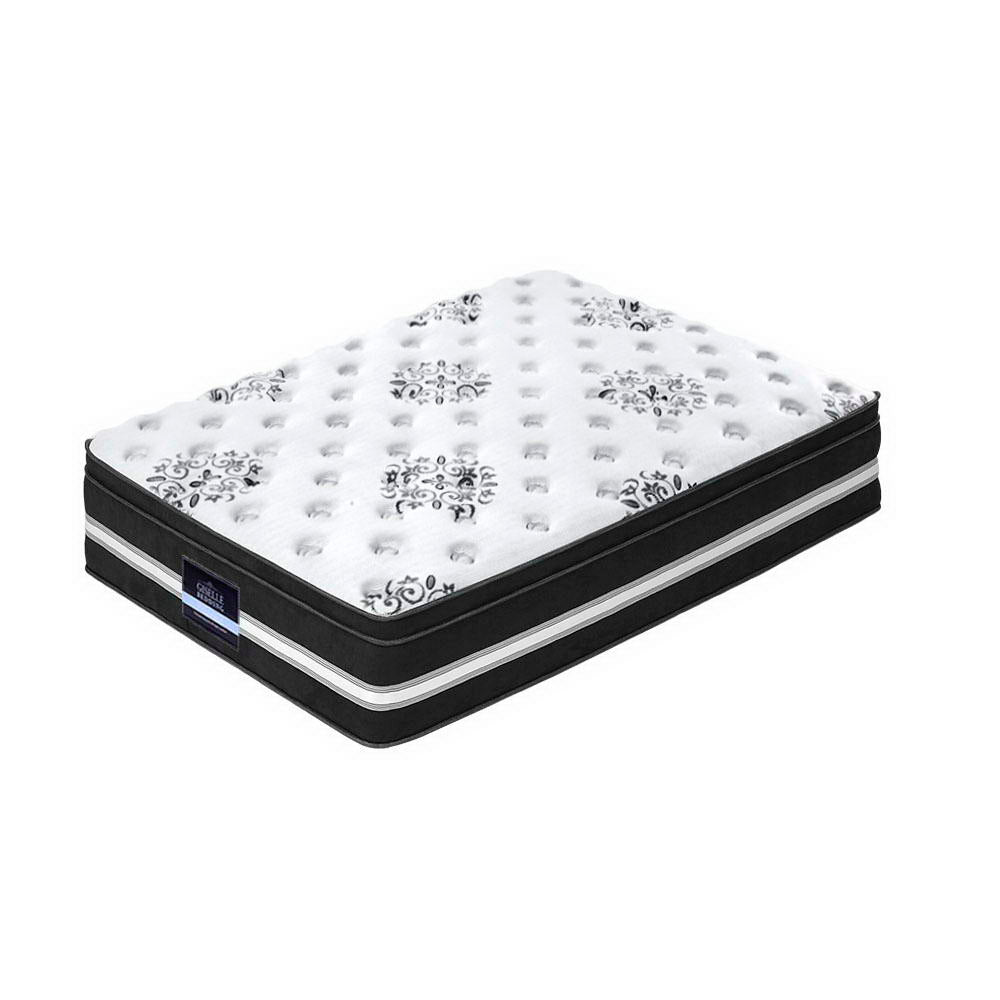 Giselle Bedding Euro Top Mattress Cool Gel Memory Foam 34cm Single