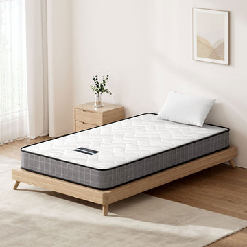 Giselle Bedding Mattress Medium Firm Bonnell Spring Tight Top 13cm Single