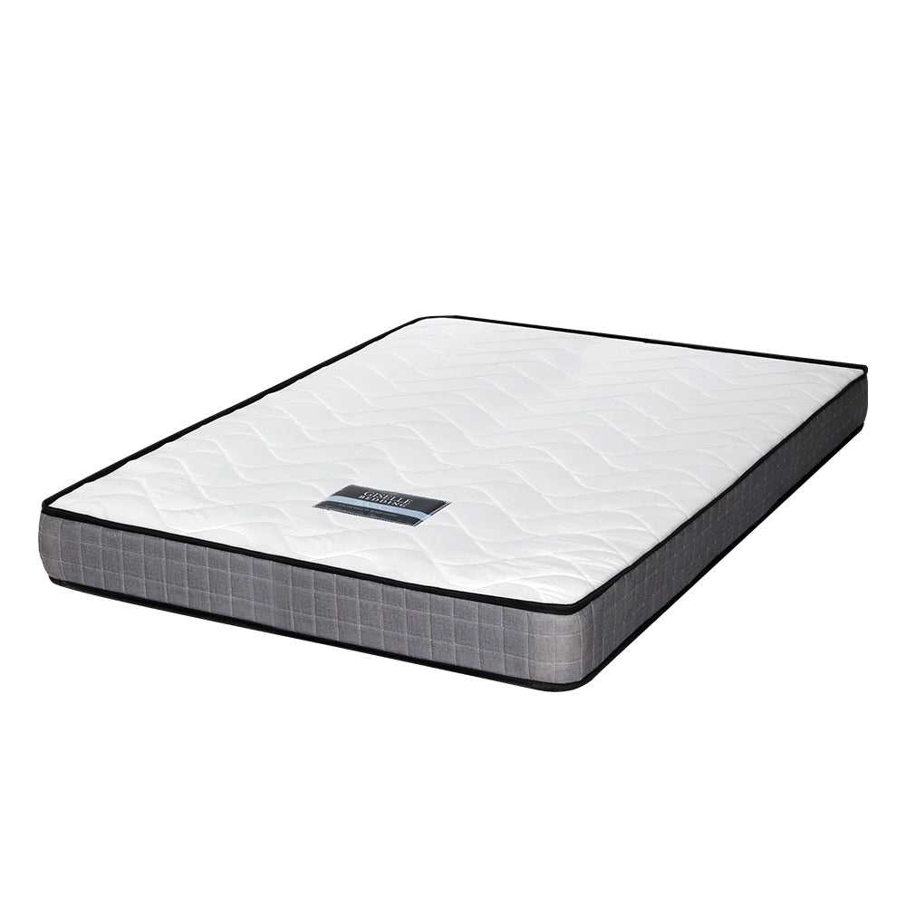 Giselle Bedding Mattress Medium Firm Bonnell Spring Tight Top 13cm Single