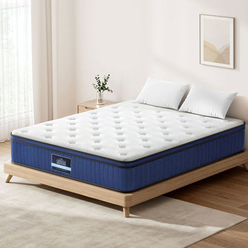 Giselle Bedding Cool Gel Memory Foam Mattress 7 Zone Pocket Springs 34cm Double