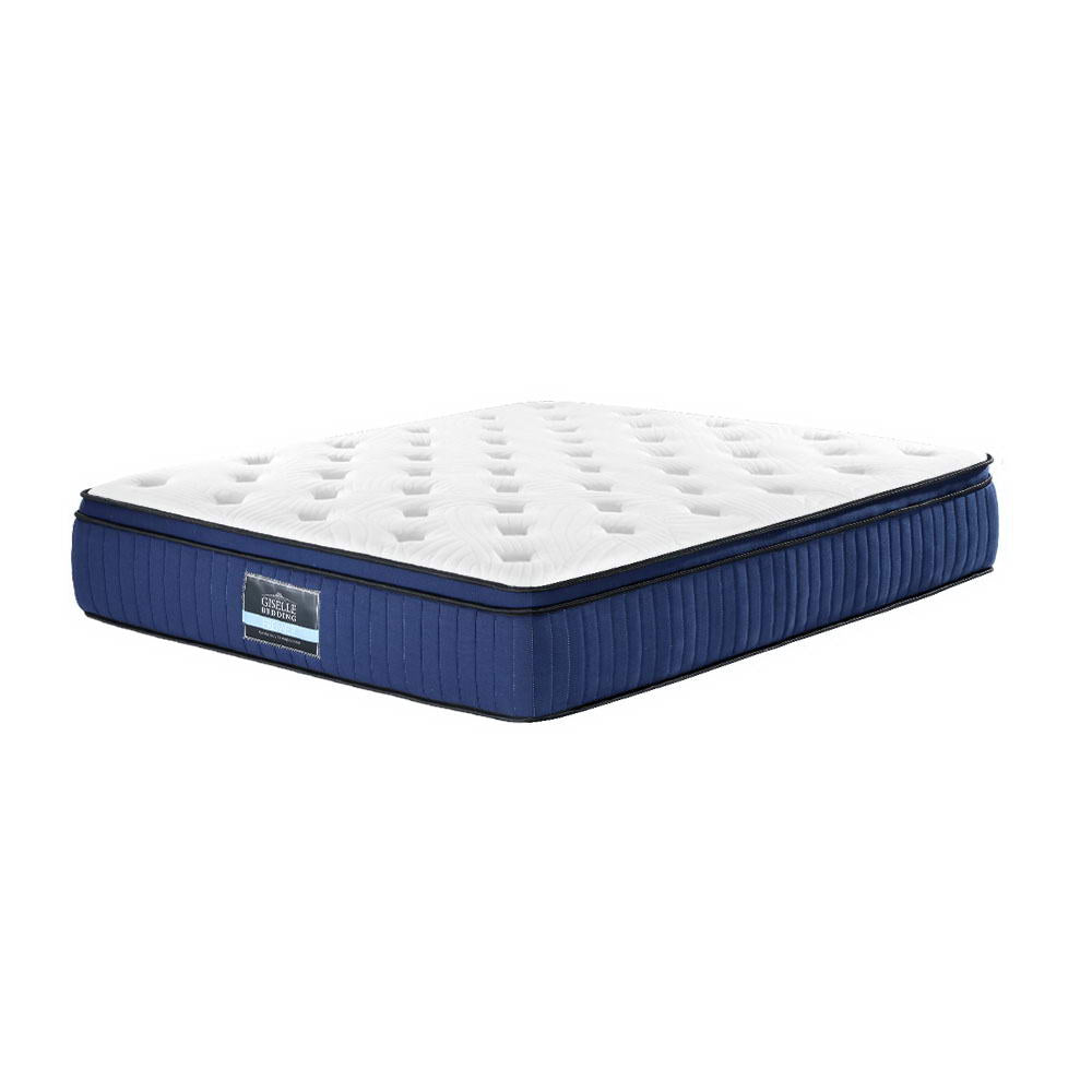 Giselle Bedding Cool Gel Memory Foam Mattress 7 Zone Pocket Springs 34cm Double