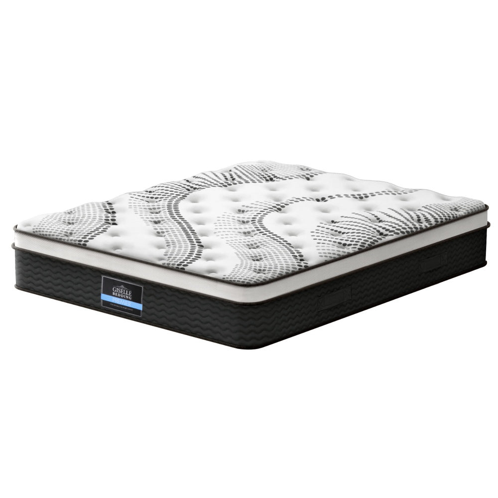 Giselle Bedding Euro Top Mattress 32cm Medium Firm Super King