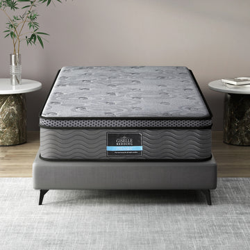 Giselle Bedding Euro Top Mattress 26cm Medium Firm King Single