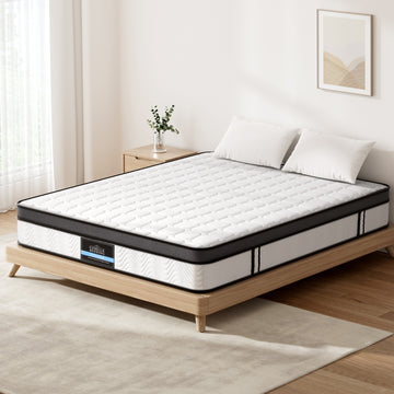 Giselle Bedding Cool Gel Bonnell Spring Mattress 25cm King