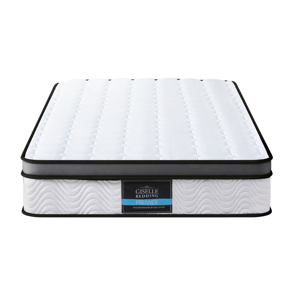 Giselle Bedding Cool Gel Bonnell Spring Mattress 25cm King Single