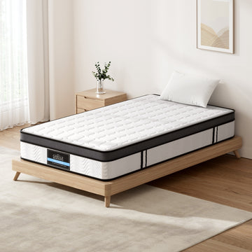 Giselle Bedding Cool Gel Bonnell Spring Mattress 25cm Single