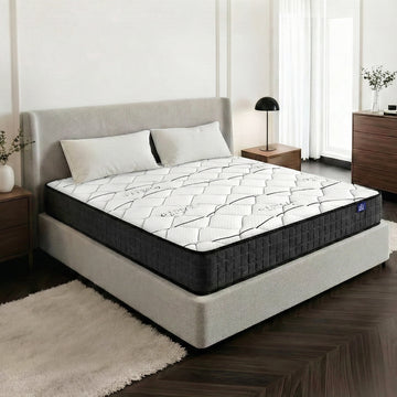 Giselle Bedding Bonnell Spring Mattress Medium Firm King 16cm