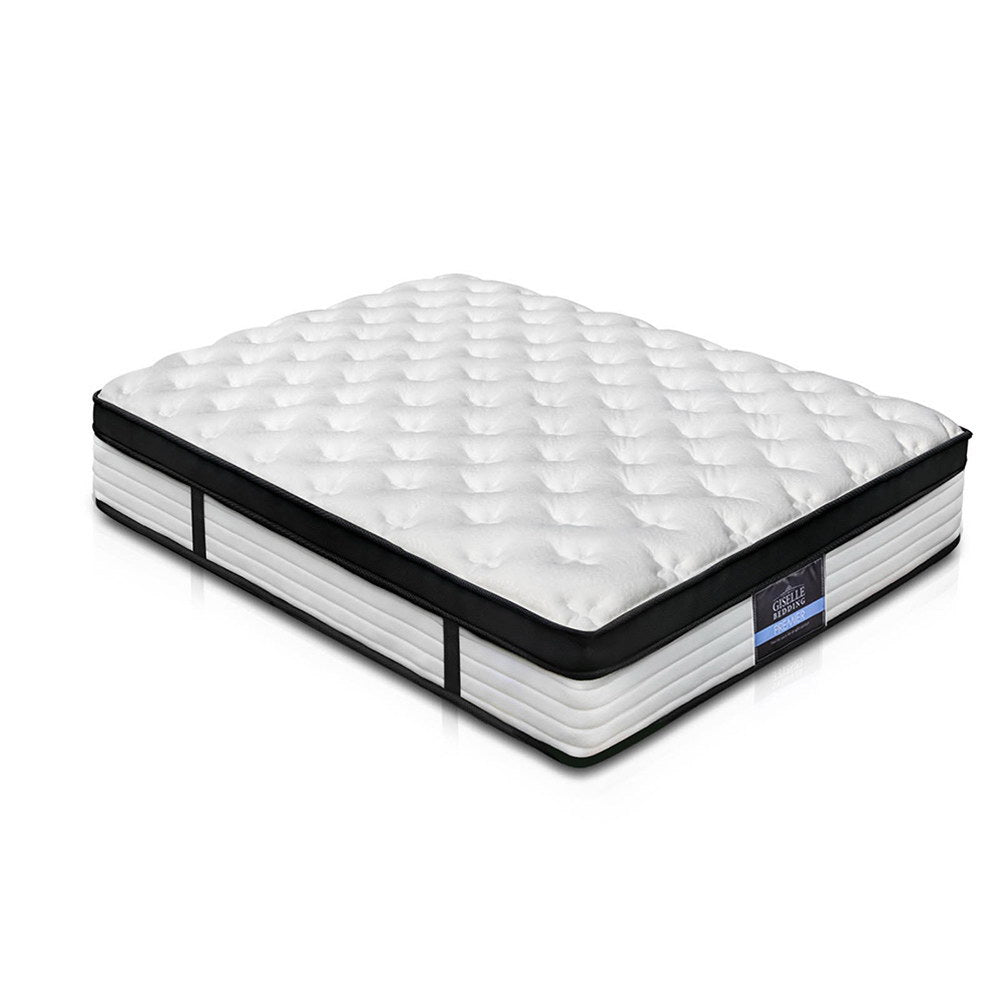 Giselle Bedding Euro Top Mattress 31cm Pocket Springs Double
