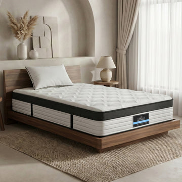 Giselle Bedding Euro Top Mattress 31cm Single