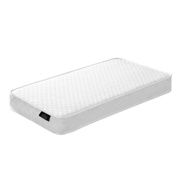 Giselle Bedding Baby Cot Mattress Spring Foam White 13cm