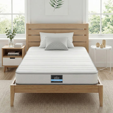 Giselle Bedding Pocket Spring Mattress 20cm King Single Medium Firm