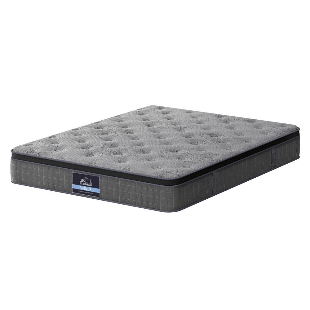 Giselle Bedding Euro Top Latex Foam Mattress Queen 26cm