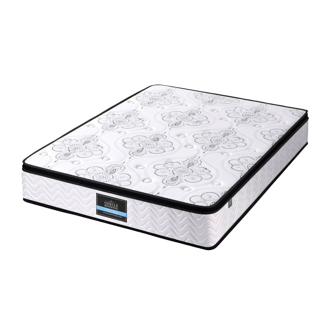 Giselle Bedding Double Mattress 30cm Euro Top Pocket Spring Firm