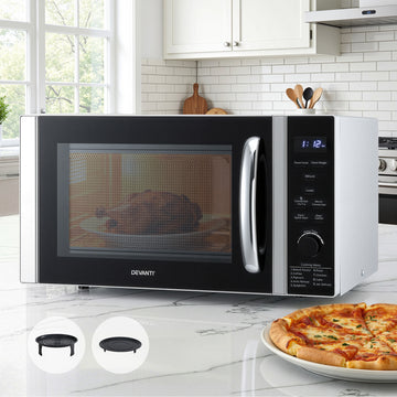 Devanti 30L 4-in-1 Microwave Air Fryer Convection Grill