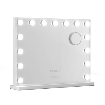 Embellir LED Makeup Mirror 10X Magnification Touch White 58cm