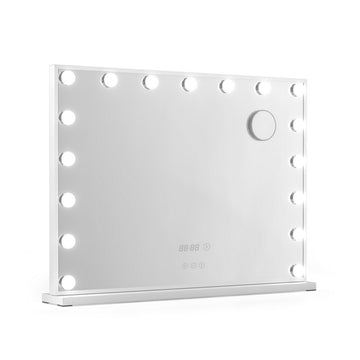 Embellir LED Makeup Mirror 10X Magnification Suction White 80cm