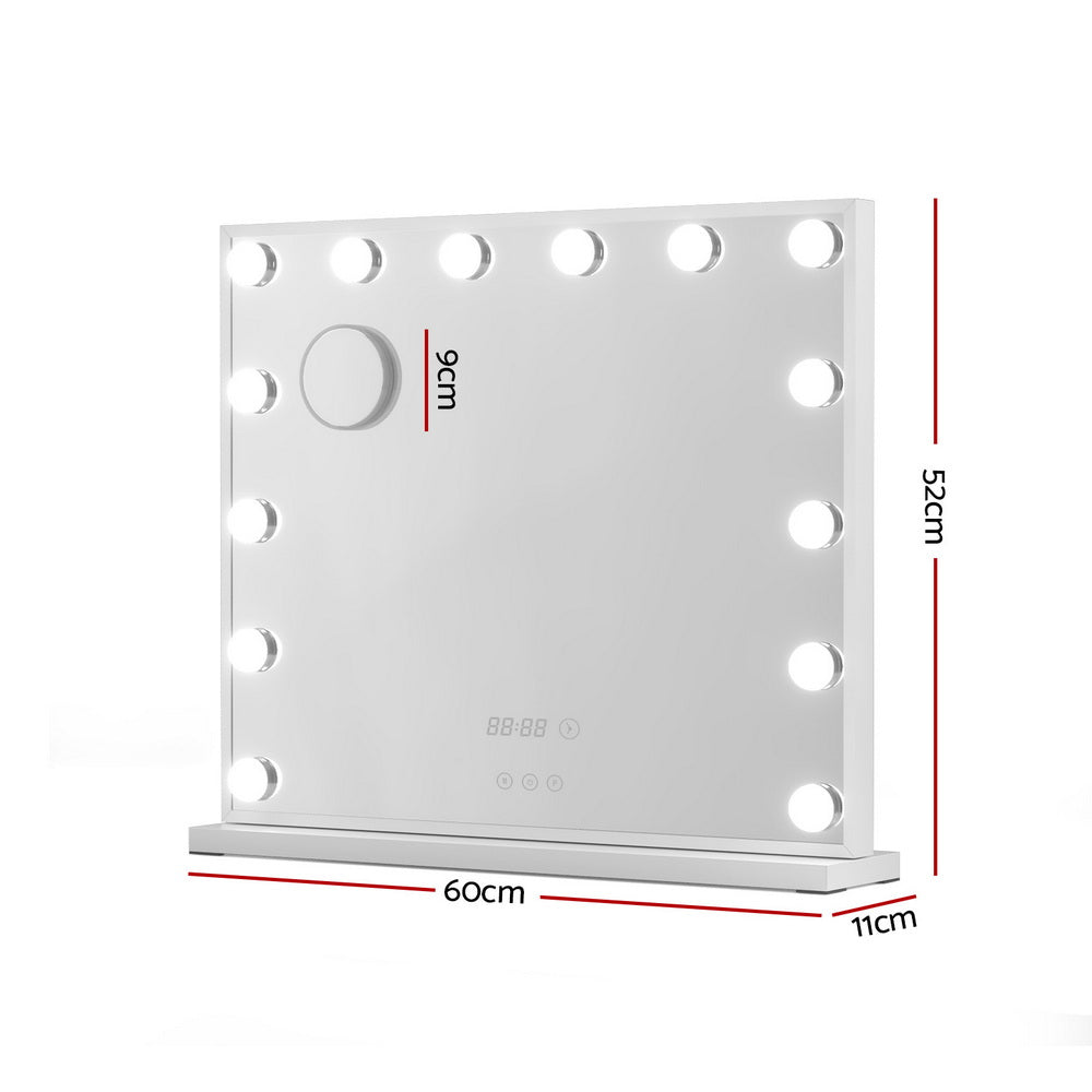 Embellir Hollywood Makeup Mirror LED Light 10X Magnification White 60cm