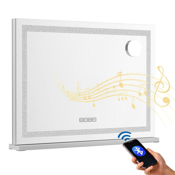Embellir Hollywood Makeup Mirror LED Bluetooth Speaker USB Crystal Light 80cm