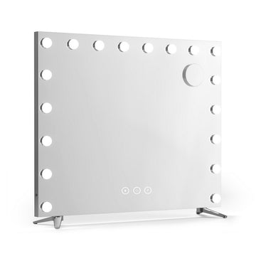 Embellir LED Hollywood Makeup Mirror 18 Bulbs Silver 80x65cm
