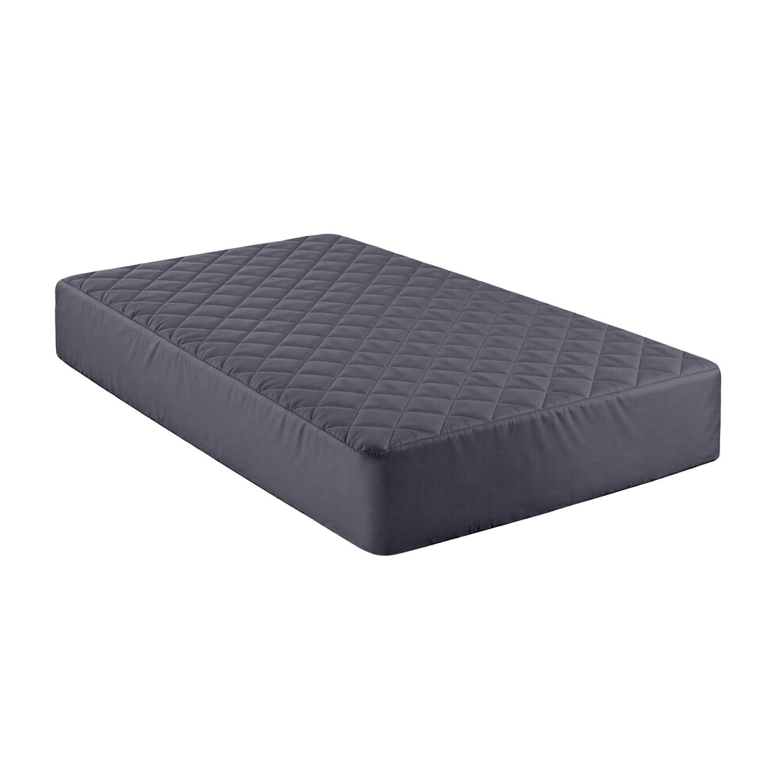Giselle Water-Resistant Mattress Protector Microfiber 35cm Single Grey