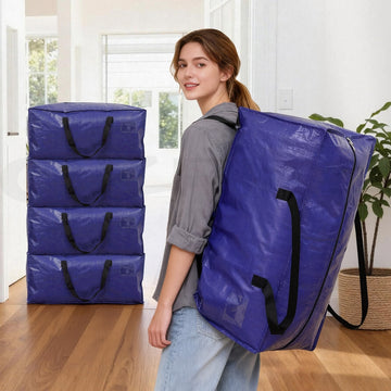 Artiss Heavy Duty Moving Bags 5-Pack Waterproof Backpack Straps
