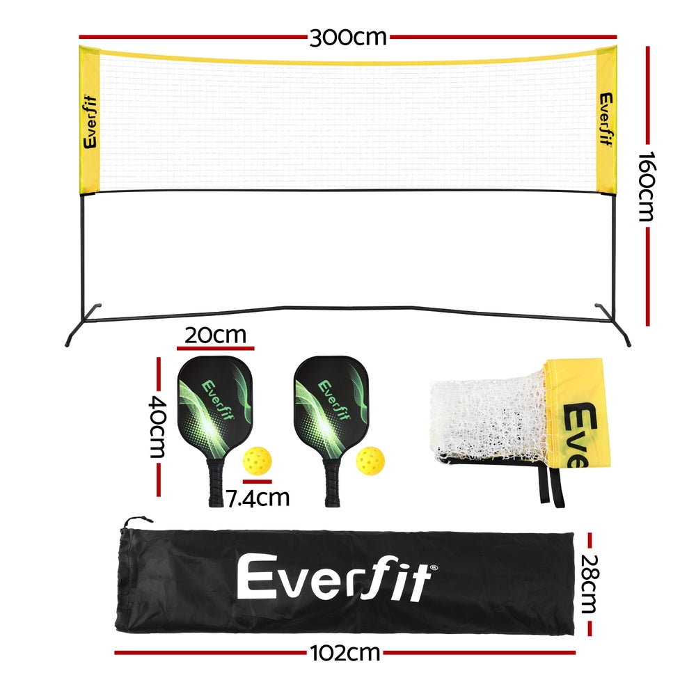 Everfit Portable Multi-Sport Net Height Adjustable 90-160cm
