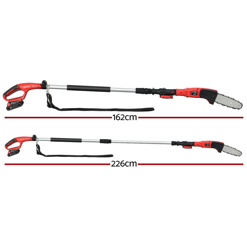 Giantz Cordless Pole Chain Saw Long Reach 2.7m