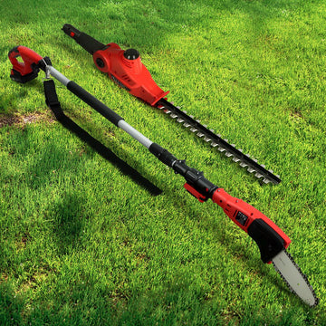 Giantz Cordless 2-in-1 Pole Saw and Hedge Trimmer