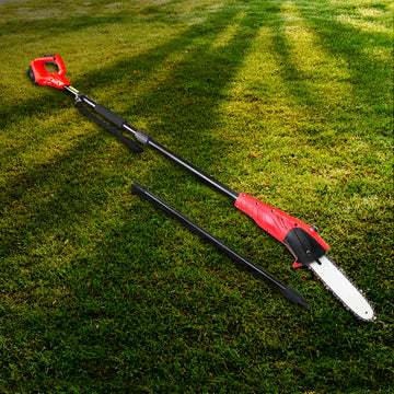 Giantz 20V Cordless Pole Chainsaw 8 Inch Pruner 2.7m