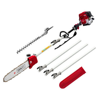 Giantz 31cc 4-Stroke Pole Chainsaw Tree Pruner 12 Inch
