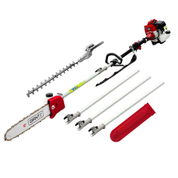Giantz 52cc Long Reach Pole Chainsaw Tree Pruner 5.6m