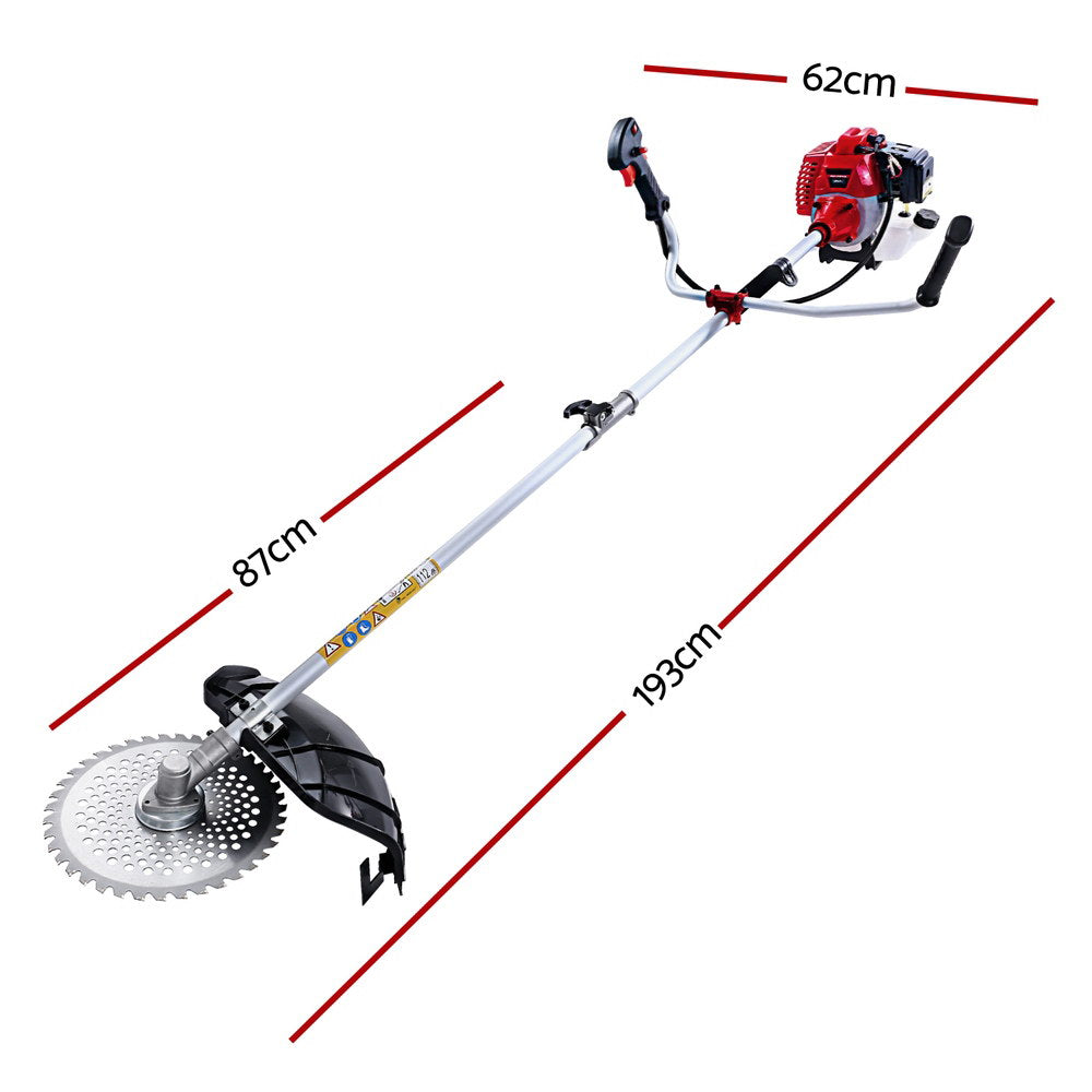 Giantz 52cc 5-in-1 Petrol Pole Chainsaw Multi-Tool