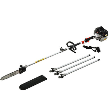 Giantz Pole Chainsaw 65CC 12in Petrol 5.6m Long Reach Black