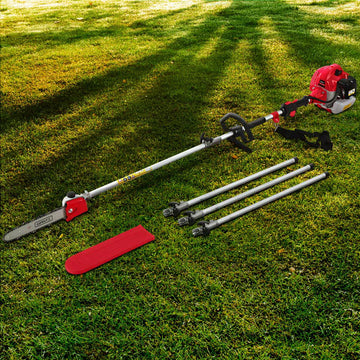 Giantz Pole Chainsaw 65CC 12in Petrol 5.6m Long Reach Orange