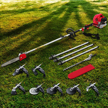Giantz 65CC 9-in-1 Multi-Tool Pole Chainsaw 5.6m Reach