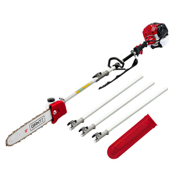 Giantz 52cc Pole Chainsaw Long Reach Tree Pruner 12 Inch Bar
