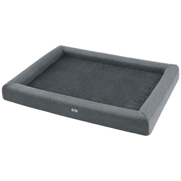 i.Pet Extra Large Pet Bed Egg Crate Foam Cushion Washable Grey 115cm