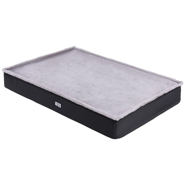 i.Pet Calming Pet Bed Foam Cushion Washable Grey 105cm