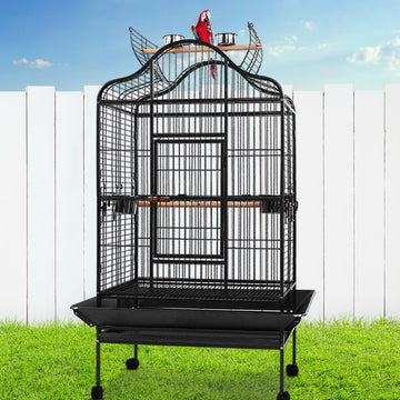 i.Pet Large Bird Cage 168cm Wrought Iron Aviary
