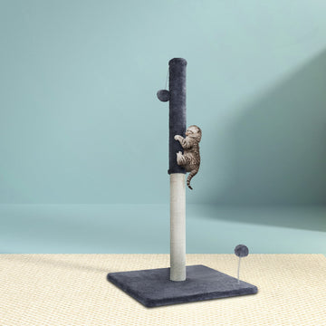 i.Pet Cat Tree Tower with Scratching Post 105cm Grey