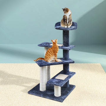 i.Pet Cat Tower Tree Scratching Post 100cm Gray