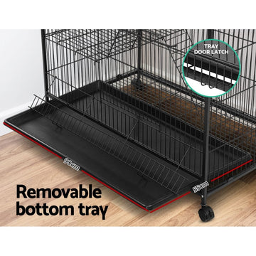 i.Pet Multi Level Small Animal Cage with Platforms and Hammock 142cm