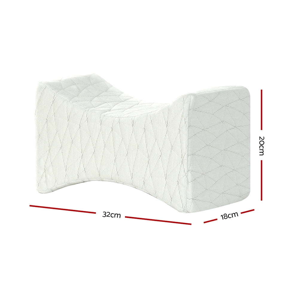 Giselle Bedding Memory Foam Knee Pillow Side Sleeper