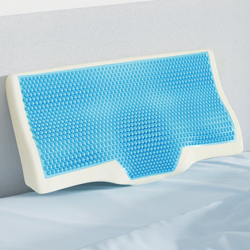 Giselle Bedding Memory Foam Cervical Pillow Neck Support Cool Gel