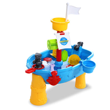 Keezi Kids Sand Water Table Marine Play Set Outdoor 55cm
